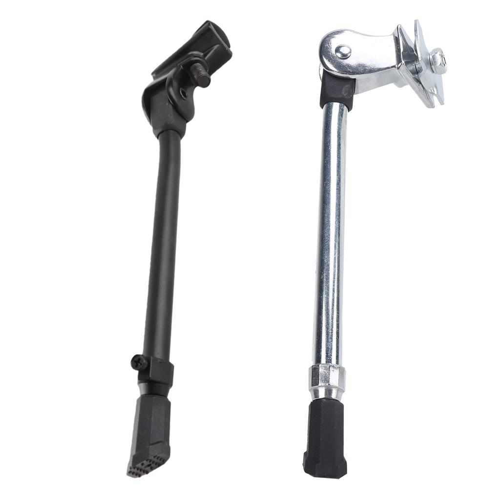 Kickstands Bike Kickstand Adjustable Aluminum Alloy Center Mount Kickstands for 24‑27 Inch Road Mountain Bikes