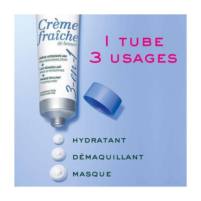 Nuxe Crème Fraîche de Beauté Hydratante 3-en-1 48h 100ml