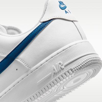 Nike Air Force 1 Low '07 Blanco Azul Corte