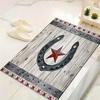 Western Texas Star Carpet Rug for Living Room Bedroom Home Sofa Decoration,Kids play Non-slip Floor Mat