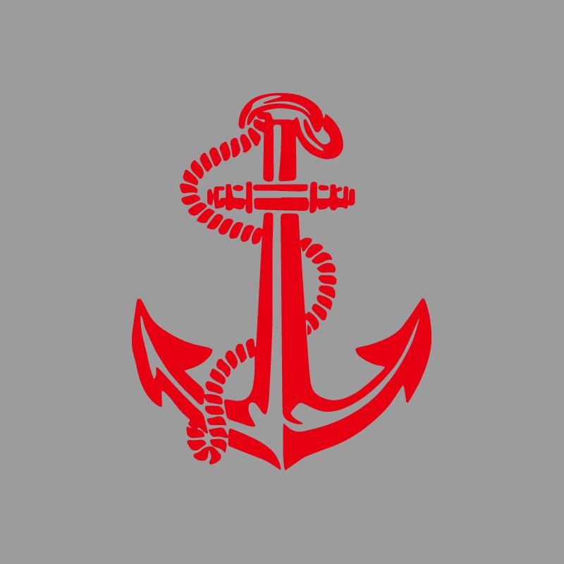 Fishing boat anchor Decals & Bumper creative&funny stickers for cartoon fans&lover,high quality for car trucks motorcycles
