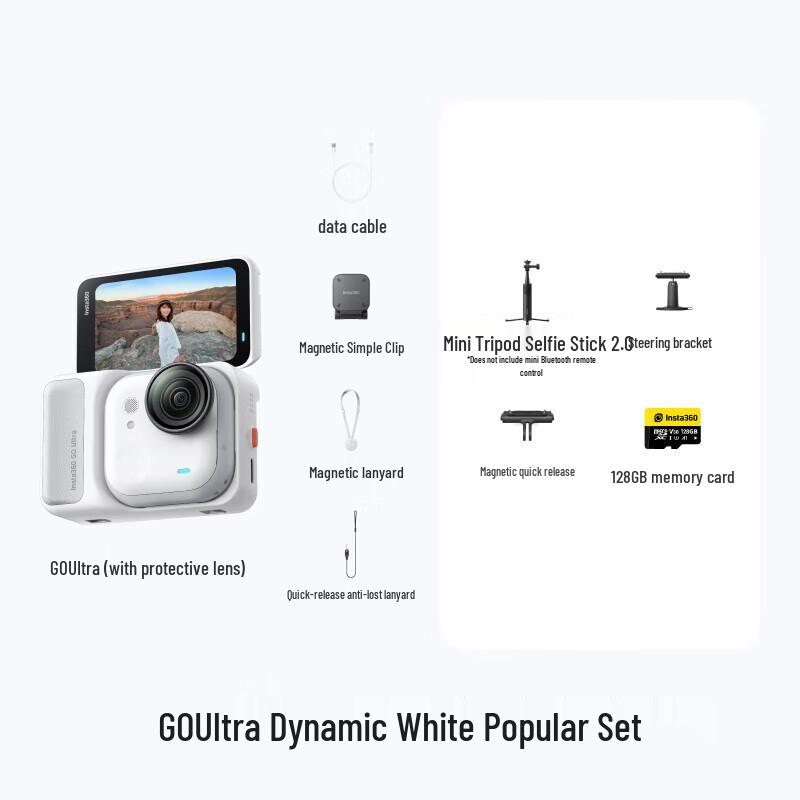 

Insta360 GO Ultra 4K Action Camera (CN version)