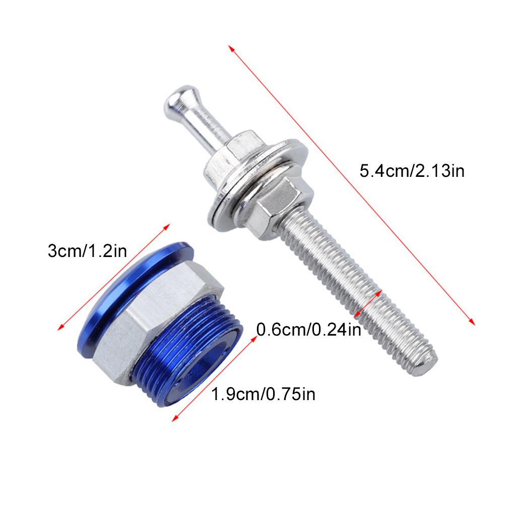 4pieces Carbon Fiber Hood Locks For Extra Security Insurance For Car Bonnet Car Hood Lock