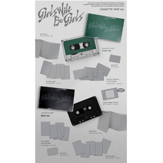 ITZY - Girls Will Be Girls Cassette Tape Ver. - Release Date 2025-06-09