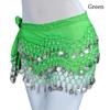 For Thailand/India/Arab Tassels Sequins Waist Chain Dancer Skirt Hip Scarf Belly Dance Belt