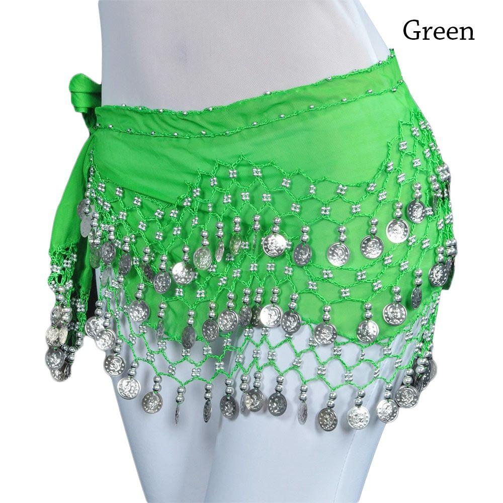 For Thailand/India/Arab Tassels Sequins Waist Chain Dancer Skirt Hip Scarf Belly Dance Belt