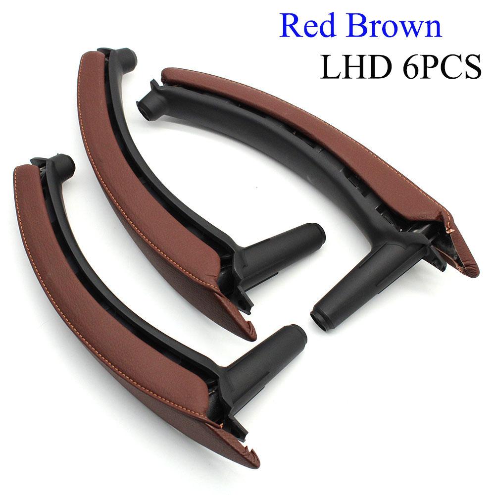 E70 E71 E72 Schwarz Türarmlehne Hauptbedienfeld Fensterheber Abdeckung Leder Zuggriff Baugruppe Ersatz Für BMW X5 X6