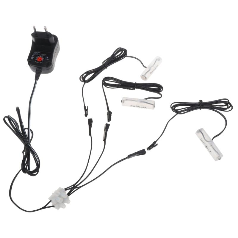 3V-12V Adjust LR6 AA Battery Eliminator Cable for AA battery Powered Radio Gameboy Lamp Remote Controls Cordless phones