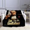 The Godfather Retro Printed Blanket Picnic Blanket Warm Flannel Blankets Home Bed Linings Blankets for Beds Birthday Gift
