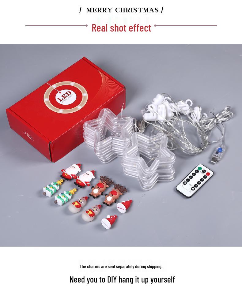 LED String Lights: Round Leather Wire, Christmas Tree Ornaments, Fairy & Icicle Lights for Festive Decor