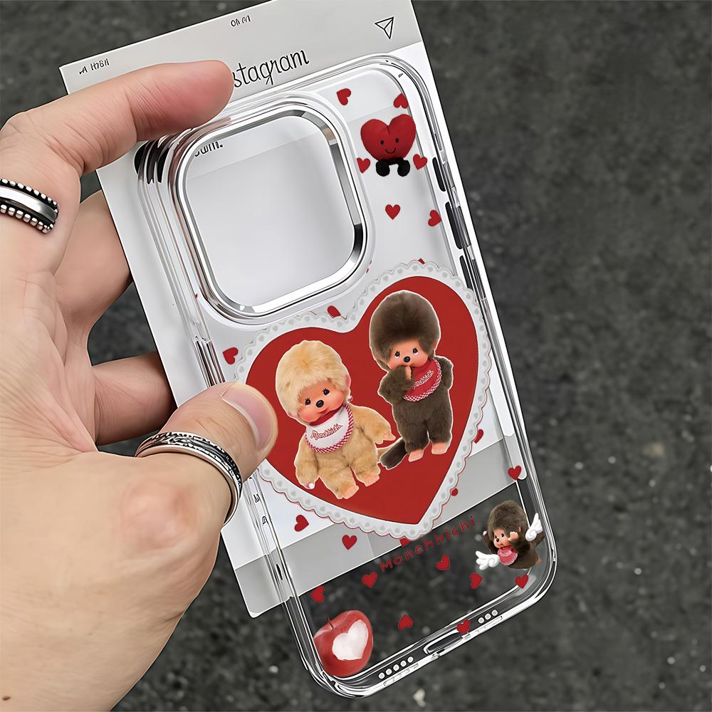 

Ins Cute M-Monchhichis Phone Case for Samsung Galaxy A57 A56 A36 A26 A06 A55 A35 A16 A54 A34 A25 A24 A05 A73 A53 A33 4G 5G Samsung A32 4G