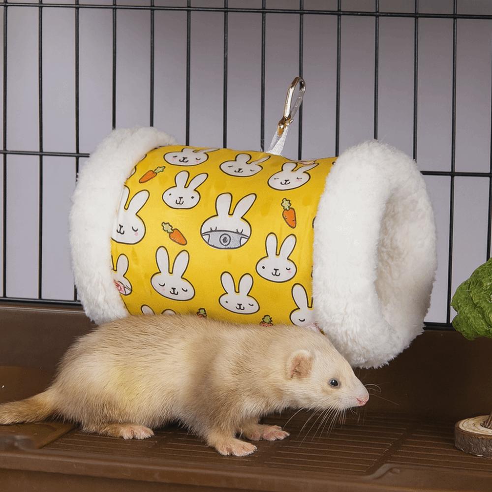 Super Soft Hanging Tunnel Nest Thickened Pet Play Tunnel Pet Cage Nest  for Pet Cage