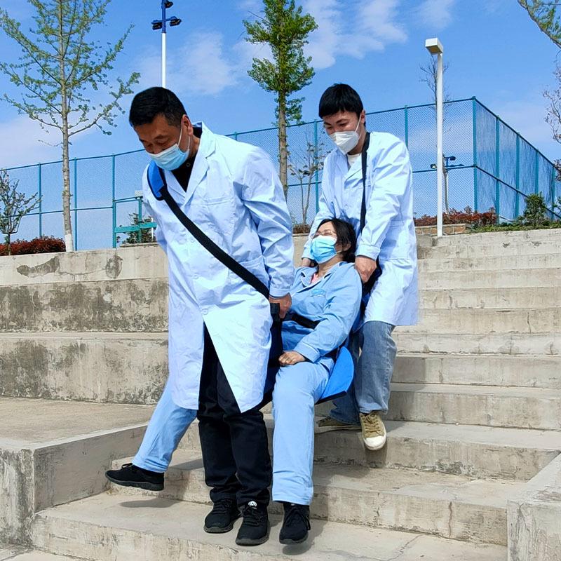 Yuqilin Elderly Transfer Wheelchair Cushion - Chair, Seat, and Backrest for Stairs