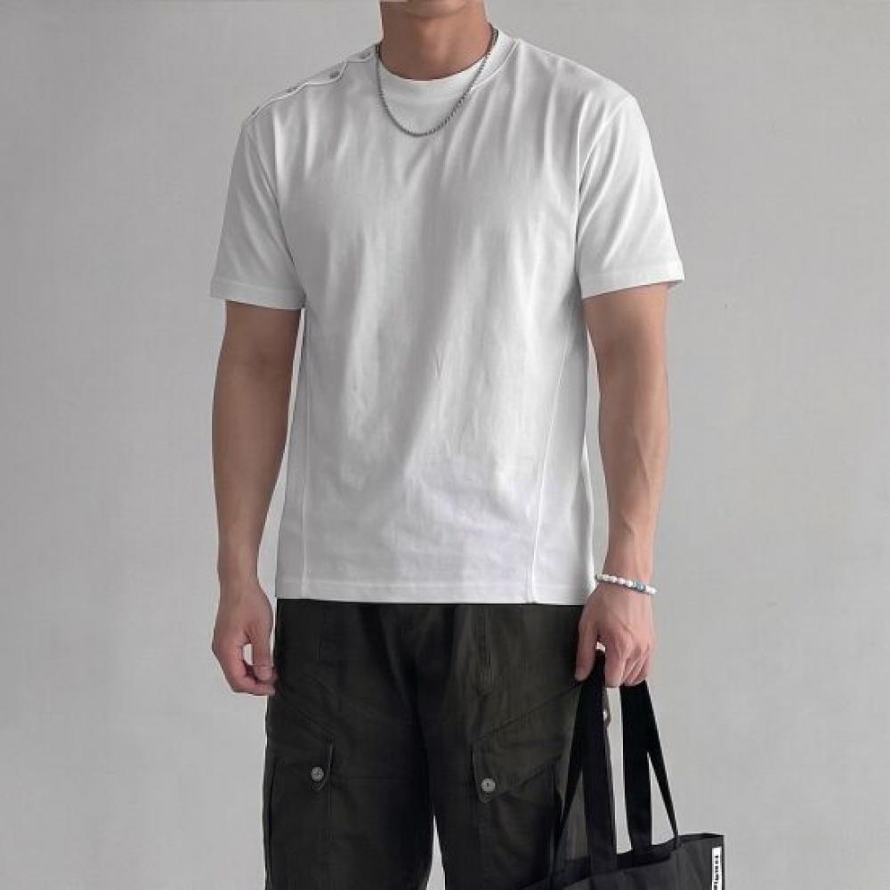 Onl Men S Cropped ShorT Sleeve T ShirT muScle fiT