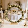 DIY Heart Shape Wreath Frame Wooden Base Wedding Flower Garland  Valentines Day