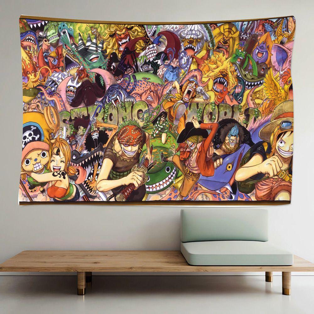 One Piece Tapestry 75x100 чёрный