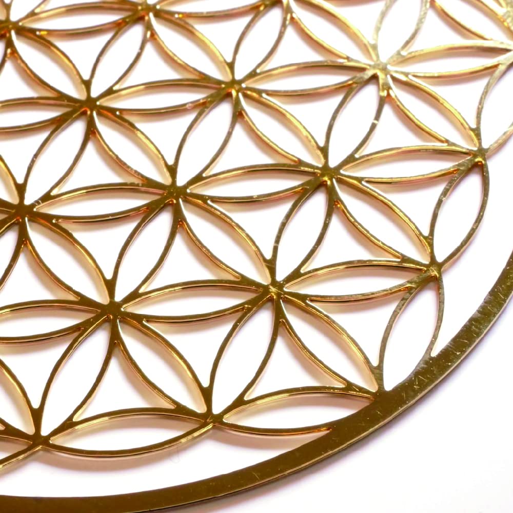 Blume des Lebens Ornament 80mm Original Blume des Lebens Heilige Geometrie Reinigung