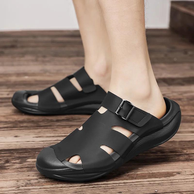 Men Sandals 2025 Casual Shoes for Men High Quality Classic Men Sandals Summer Outdoor Versatile Walking Sneakers Breathable Male