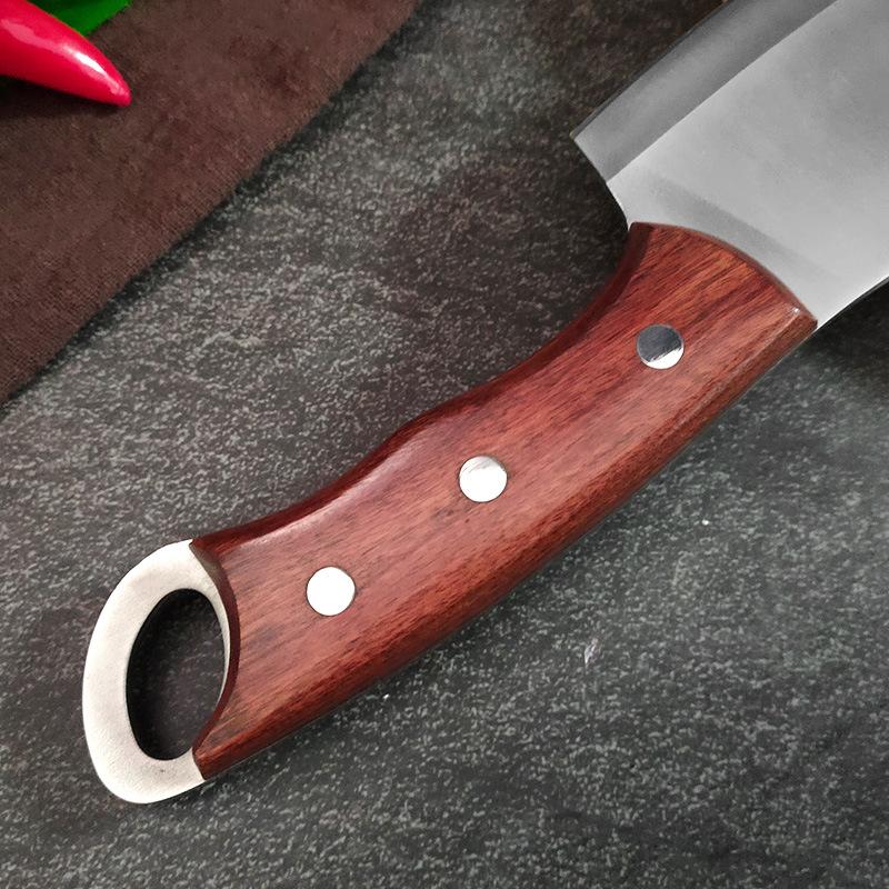 Forged Kitchen Chopping Slicing Cleaver Chef Cooking Butcher Knife Outdoors Barbecue Fishing Peeling Cutting Tools
