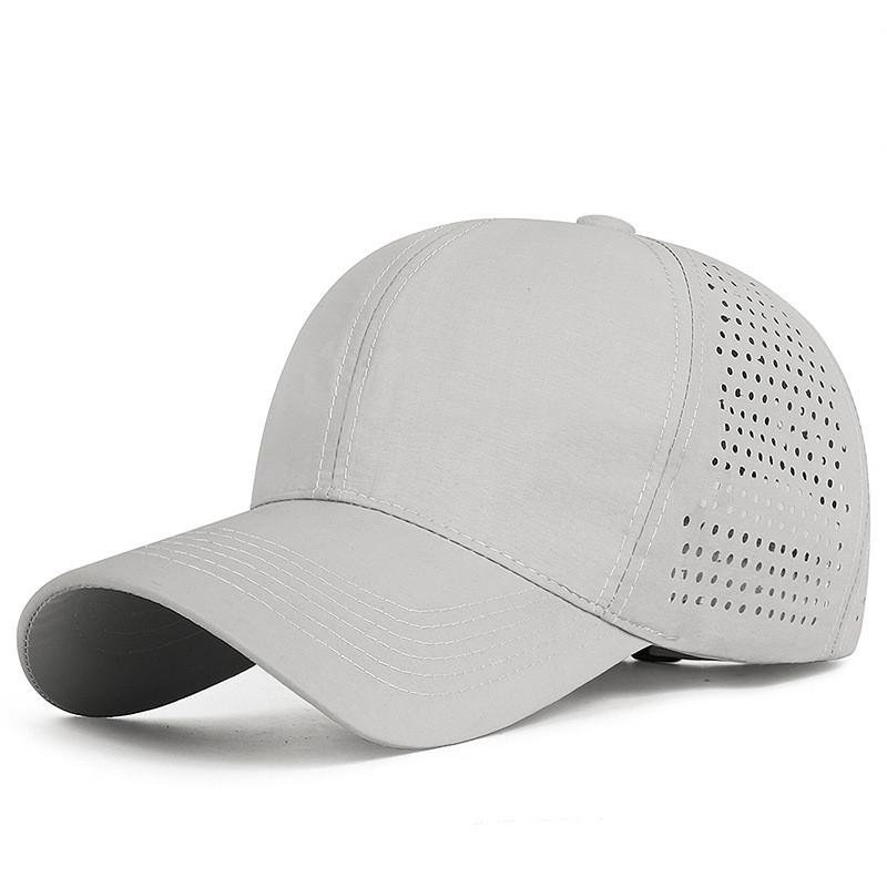 Adjustable Summer Baseball Cap With Laser Ventilation For Men And Women