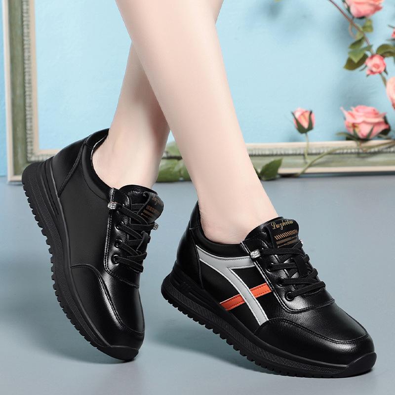 fashion Spring Autumn Winter Women New Surface Sports Shoes Fashion Comfort All-match Lightweight Casual Running Sneakers Breathable