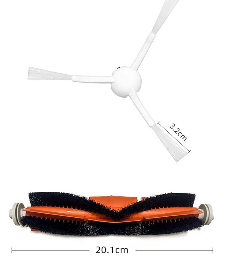 For Xiaomi Mi B101CN Vacuum Cleaner Replacement Spare Accessories Parts Main Side Brush Hepa Filter Robot Mop Cloth