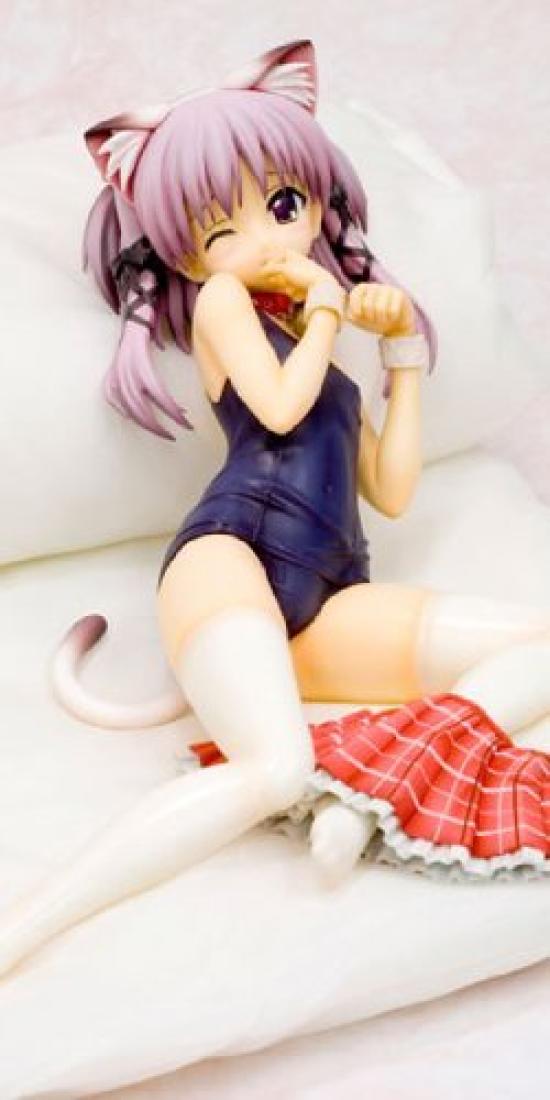 

ToHeart2 AnotherDays Nanako ~Cat Ear School Swimsuit ver.~ Black Cat Version 15 PVC Complete Figure [Toys & Hobbies]