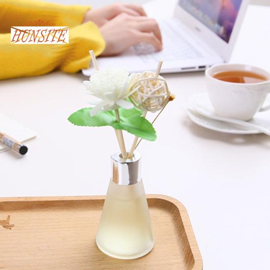 Flower Fragrance Diffuser Rattan Essential Oil Air Freshener Toilet Deodorant Health & Beauty