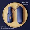 Ultra-Light Black Capsule Umbrella: Sun and Rain Protection