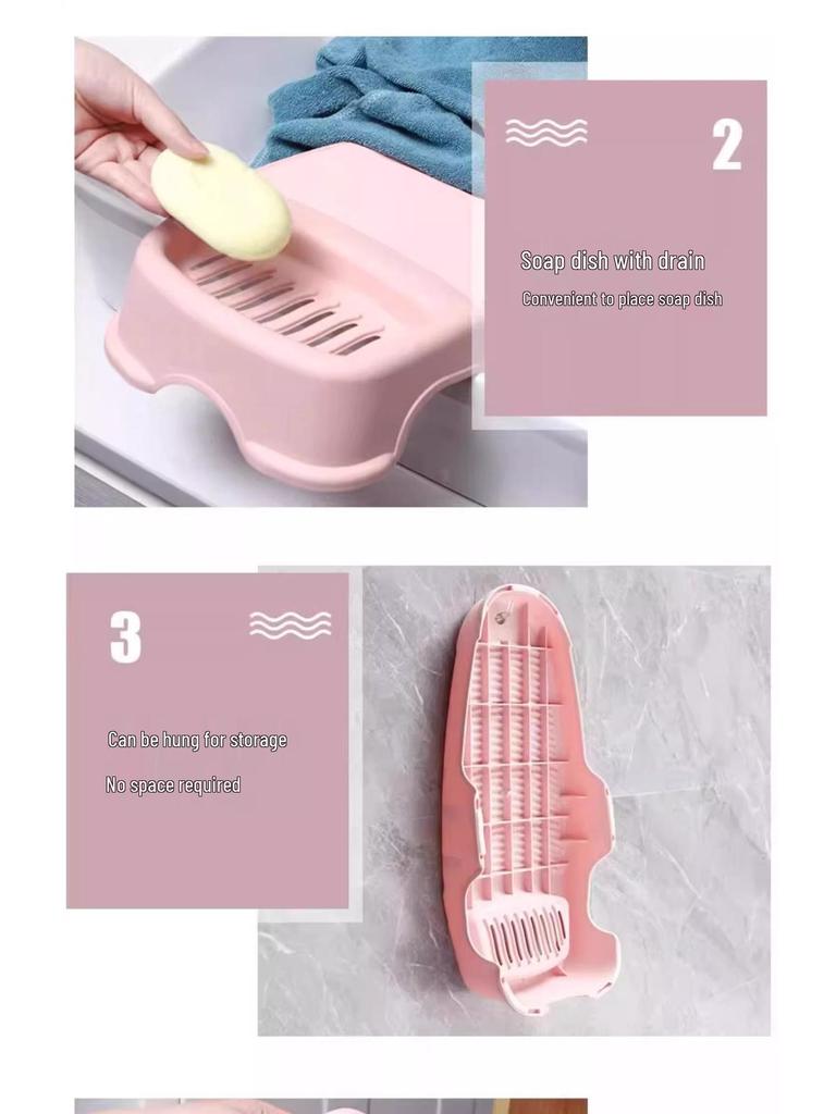 Compact Laundry Washboard - Ideal for Baby Clothes, Dorms, and Sock Washing