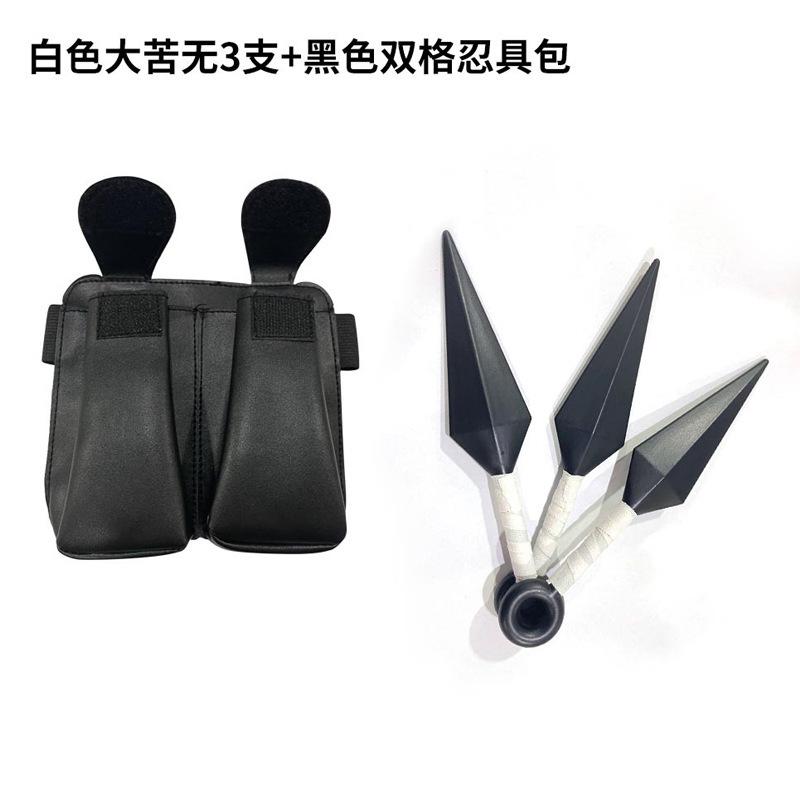 Ninja Anime Peripheral Weapons Gloves Headband Combination Ninja Kakashi Mask Combination