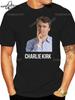 New Arrival FREEDOM Charlie Kirk Printed T-shirt Loose 100%Cotton Leisure Unisex Shirt  Hot Product S-6XL