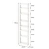 Slim Behind-Door Storage Trolley: Multi-Layer Shelf for Bathroom & Toilet.
