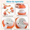 A Dog Toy That Is An Electric Bouncing Ball, Designed for Self-Entertainment, Dental Care, and To Keep Dogs Engaged