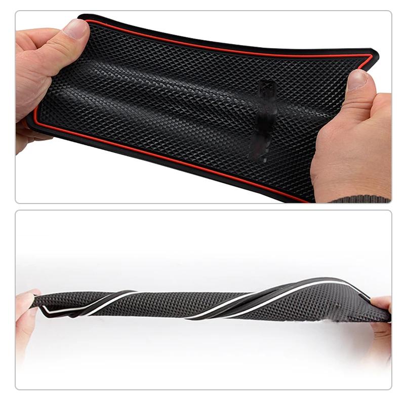 for Nissan Kicks XV D15 2020~2025 2025 Non-slip Rubber Mat Door Groove Cup Gate Slot Coaster Car Interior Stickers Accessories