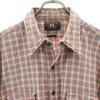 RRL 90s Old initial tag red 3 stars Long sleeve Check shirt RALPH LAUREN Men's Used