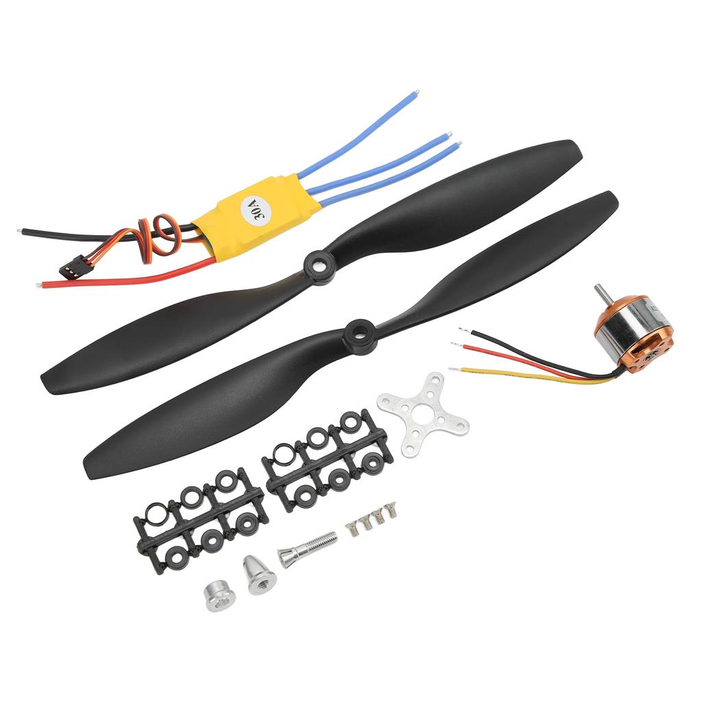 A2212 930KV Brushless Outrunner Motor 30A ESC 1045R Propeller for RC Four Axis Aircraft Multicopter