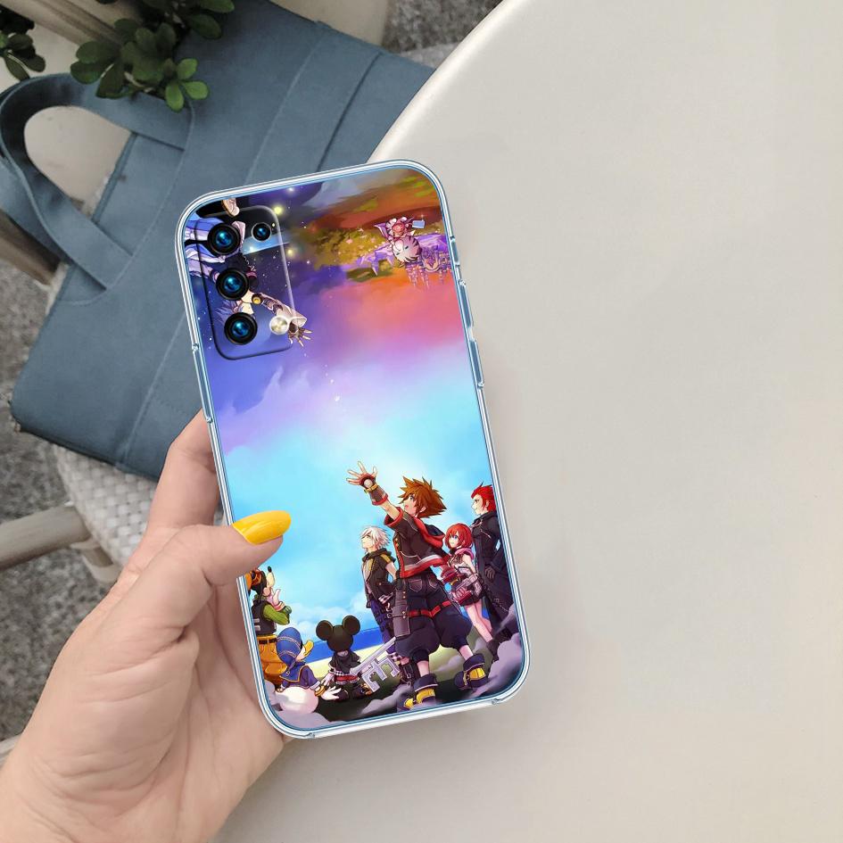 CJ73 Kingdom Hearts Transparent Phone Case for Motorola Moto G40 G04 G05 One Ace Action  Fusion + Plus Hyper Macro Vision Zoom