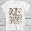 Mushrooms Champignons Antique Botanical Vintage Funny Meme Gift Tee T Shirt 4019