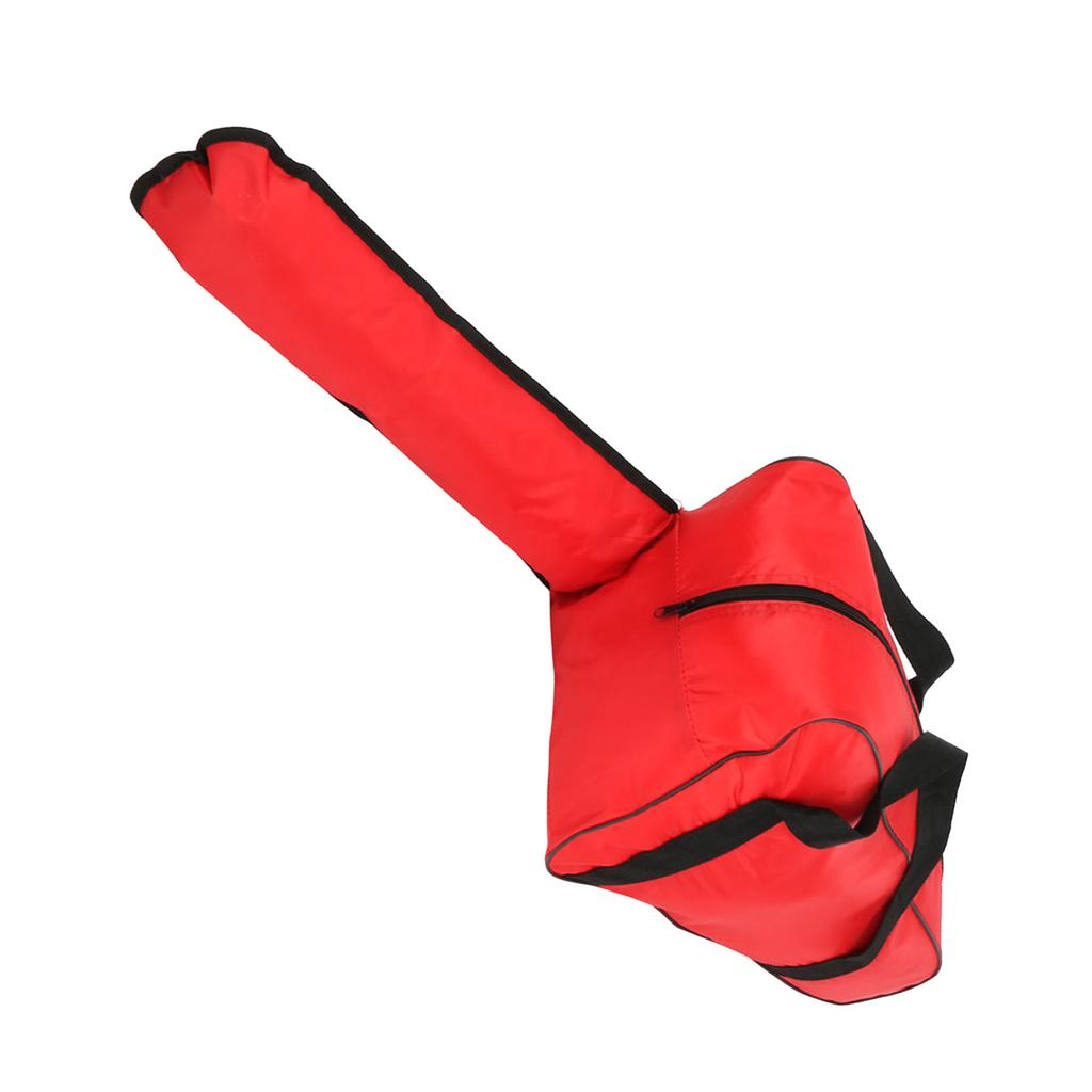 Chainsaw Carrying Bag Hvy Duty Waterproof Oxford Cloth Portable Bag for Lumberjack (Red)