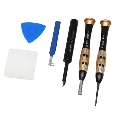 6in1 Precision Screwdriver Set with Wrench for Crown Nuts and Pry Tools Designed for Smart Watch Repair and Maintenance