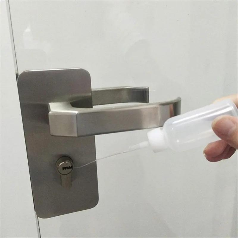100Pc Plastic Glue Bottom Tips Disposable Micro Tips Dropping Tube Nozzle for 502 Rubber Hose Glue Extender Precision Applicator