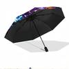 Parapluie Automatique Ouverture Fermeture Impression Demon Slayer, Parapluie Pliable Portable, pour les Trajets Extérieurs, les Voyages en Camping, Cadeau d'Anniversaire Idéal