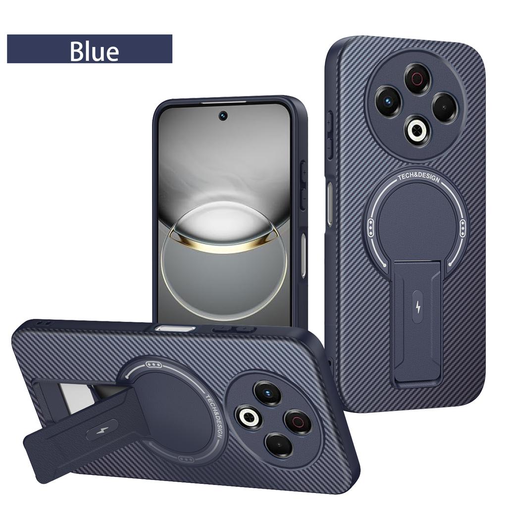 For Tecno Spark 30 Case Tecno Spark 30 Phone Case Tecno Spark 30 4G Cover KL6 Magnetic Mounting Bracket Protect Back Cover