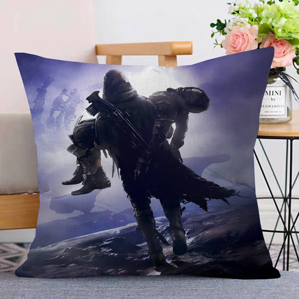 Hot Games Destiny 2 Pillow Gift Home Office Decoration Bedroom Sofa Car Cushion Cover Case 45X45