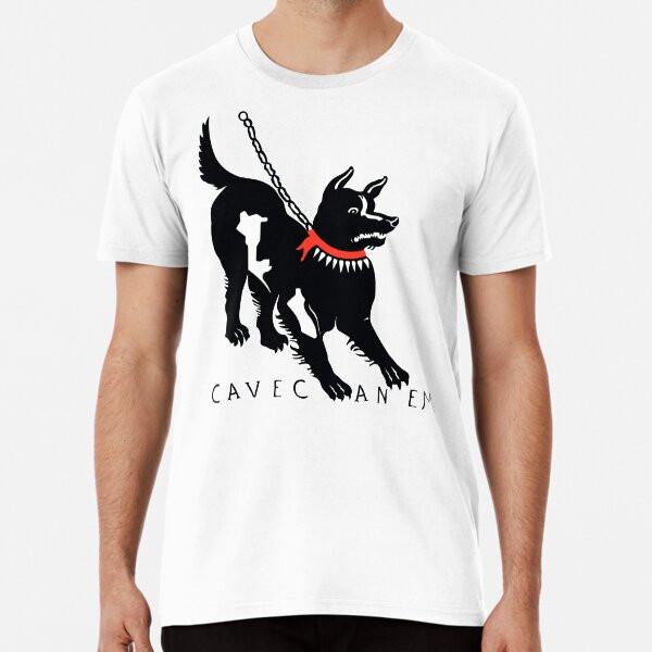 

Cave Canem (Beware of dog) Premium T-Shirt S to 5XL Made in the AU/USA T-Shirt S