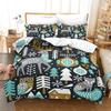 Single_Double Queen King Bedroom Decor Popular Children Cute Animals Bedding Set Cartoon Printed 3d Duvet Cover Set Pillowcase