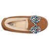 UGG Ansley Bow Slippers 'Tan Blue' Women's 1138117-CHE