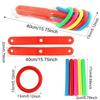 Ferrule Stacking Toys Plastic Parent-child Interaction Puzzle Sports Toys Sensory Training Color Perception Throw Game Gifts TMZ