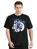 Genshin Impact Kamisato Ayato Tshirt Summer Clothes Unisex Streetwear 100 Cotton Tshirt For Boysgirls Cartoon Graphic Tees